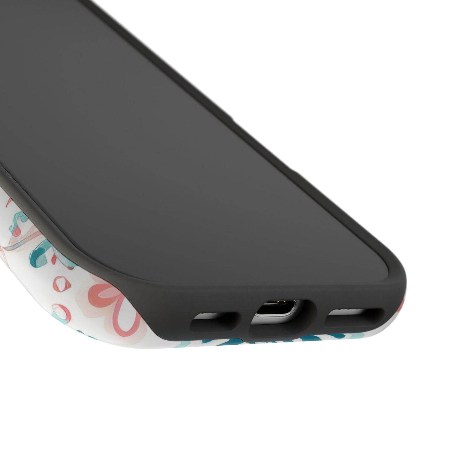 Floral Impact-Resistant IPhone Case | Vibrant Flower Design, Cute Gift for Her, Floral Accessories, Durable Protection, Spring Decor