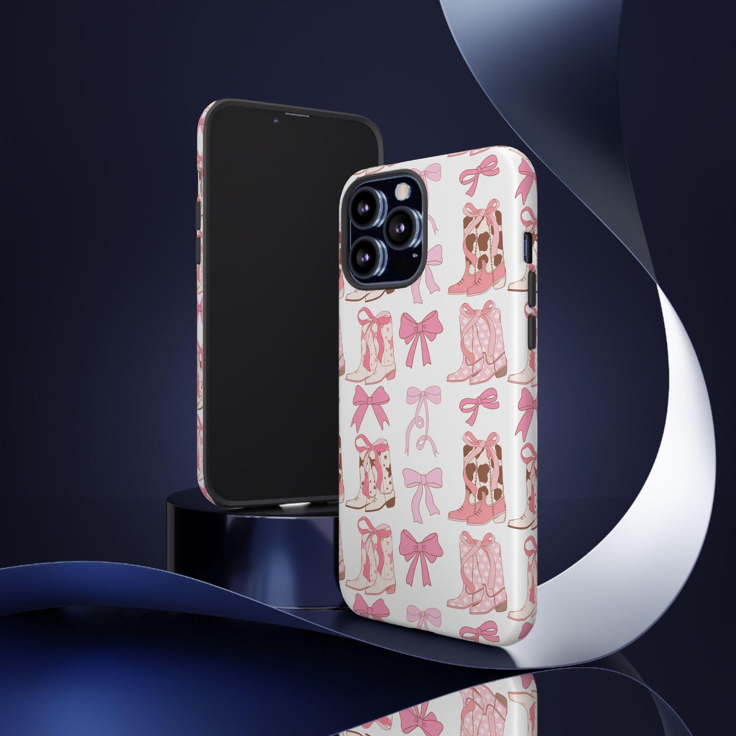 Tough Cases, Pink coquette phone case cover, Pretty in pink cowgirl, Variety Iphone cases, Barbie fashion, Sturdy phone cover