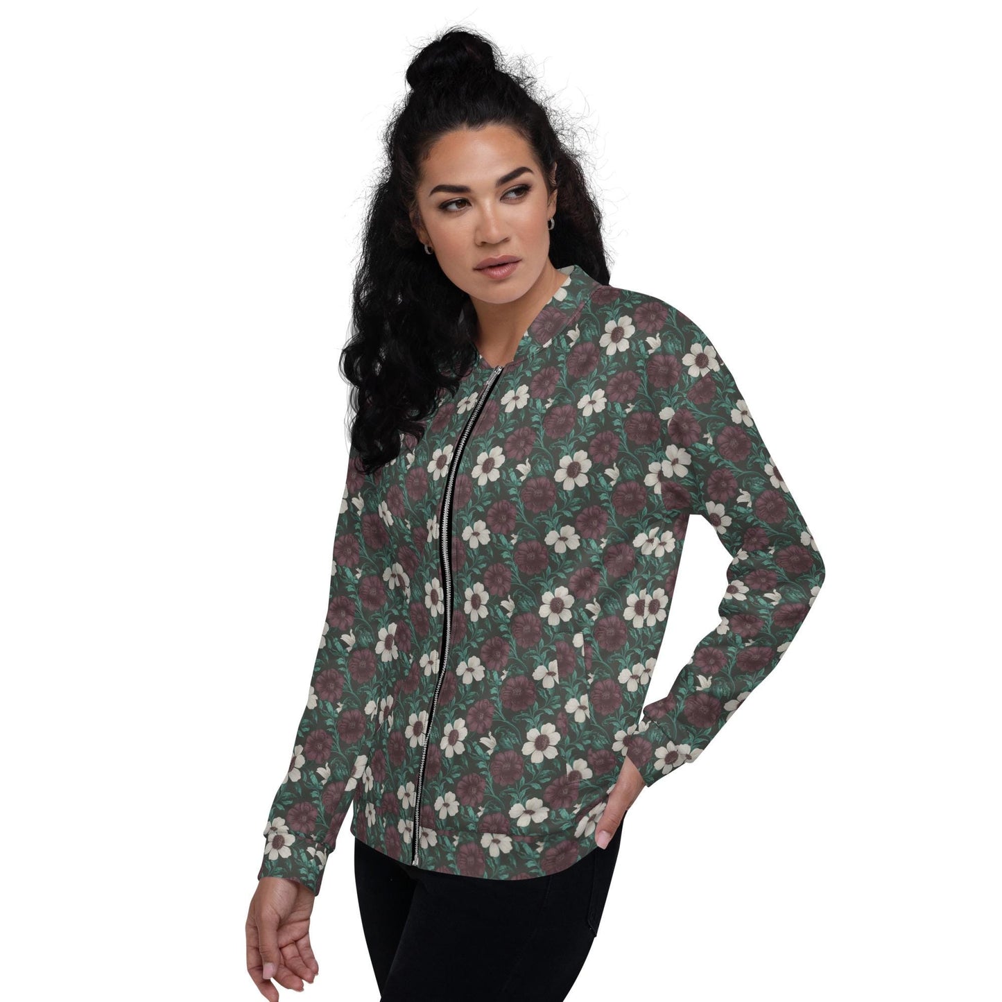 Vibrant Unisex Bomber Jacket - Stylish Everyday Wear & Night Out Essential | Unique Fashion Statement with Jeans or Hoodies