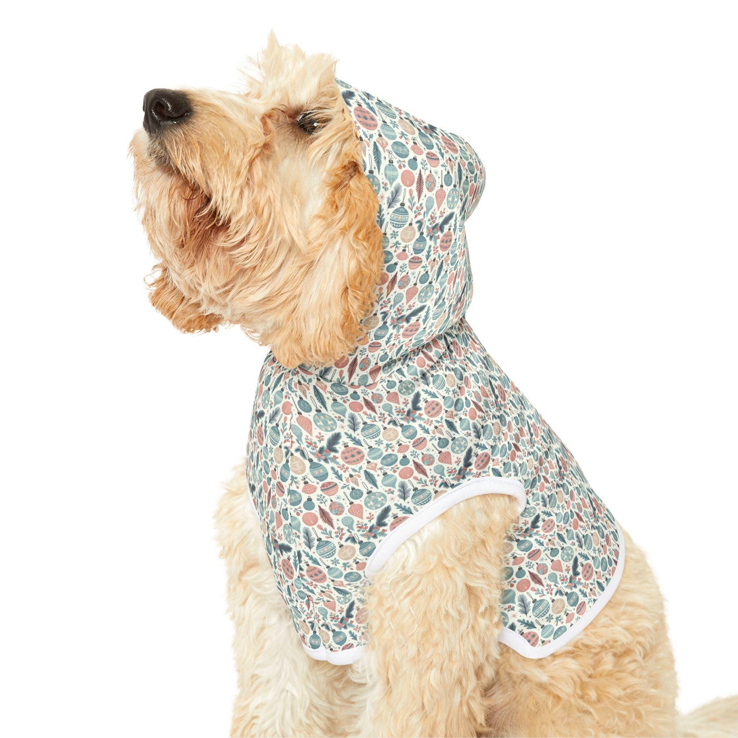 Floral Pet Hoodie - Cozy Dog Sweatshirt, Cute Cat Apparel, Spring Fashion for Pets, Perfect for Gifts and Holidays, Adorable Pet Outfit