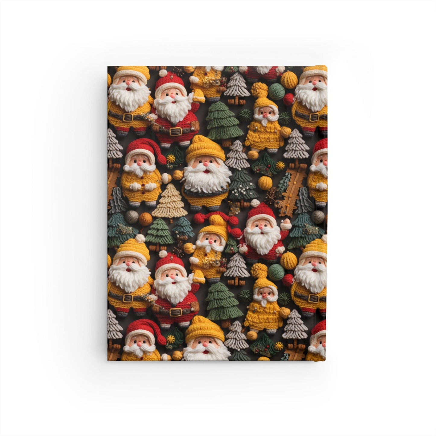 Festive Santa Journal - Perfect for Holiday Planning, Gift Lists, Christmas Memories, Journal Your Thoughts, Holiday Decor