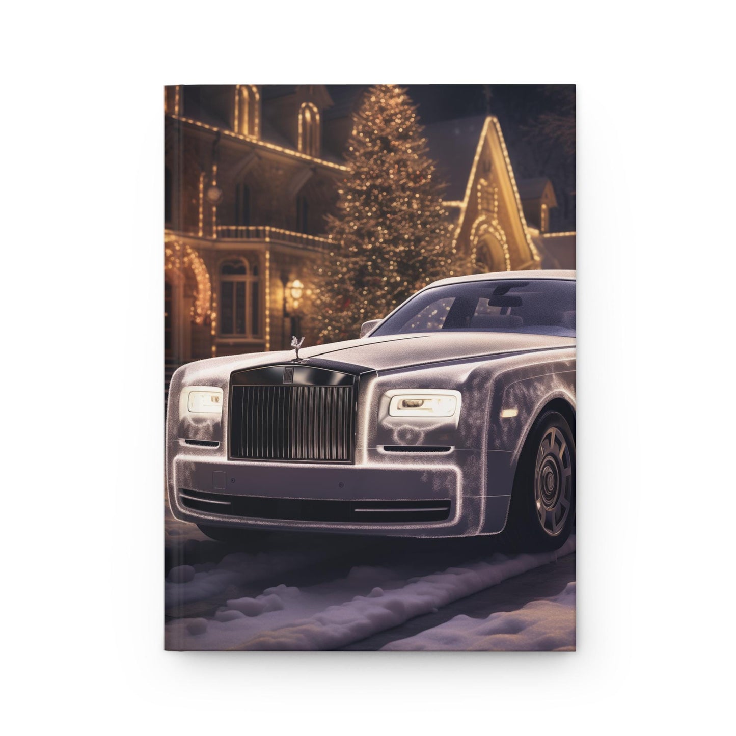 Luxury Hardcover Journal Matte - Rolls Royce Designer Notebook, Daily Journal, Diary, Holiday Gift, School, Hardcover Notebooks
