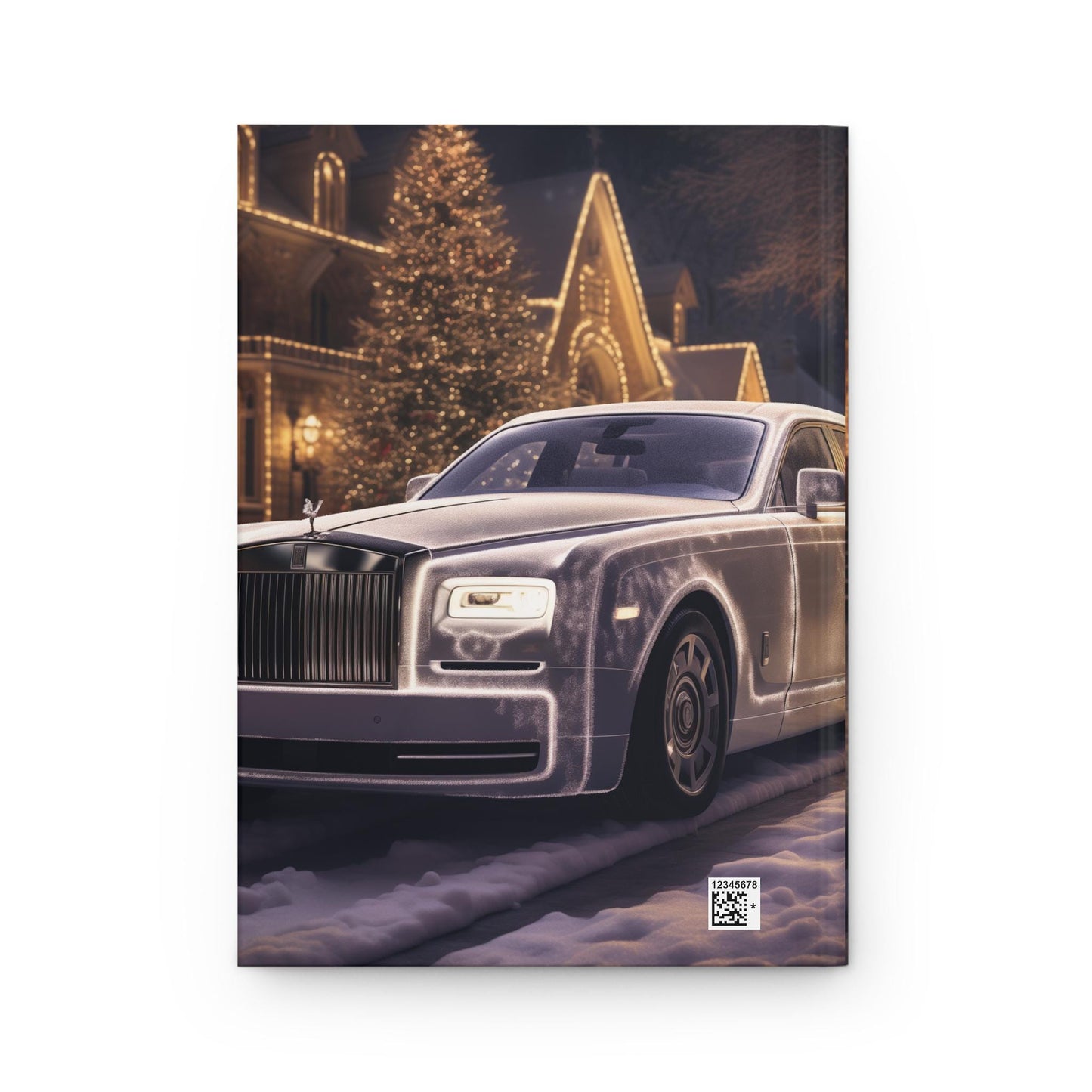 Luxury Hardcover Journal Matte - Rolls Royce Designer Notebook, Daily Journal, Diary, Holiday Gift, School, Hardcover Notebooks