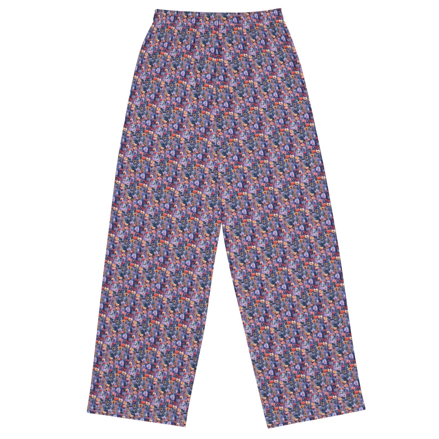 Delightful Floral Dream: Women's All-Over Print Casual Pajama Pants