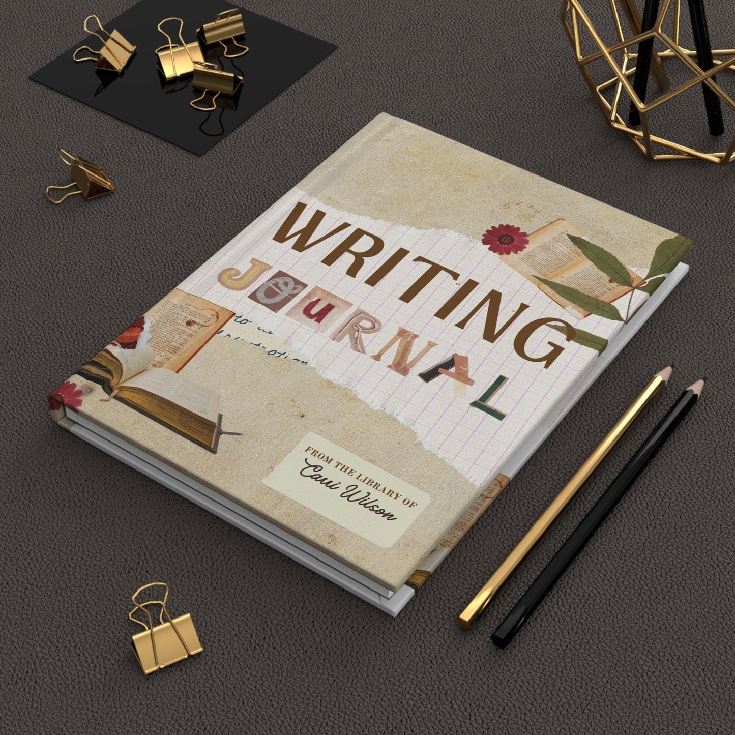 Creative Writing Personalized Journal for Inspiration, Perfect Gift for Writers, Artists, and Students - Celebrate Creativity!