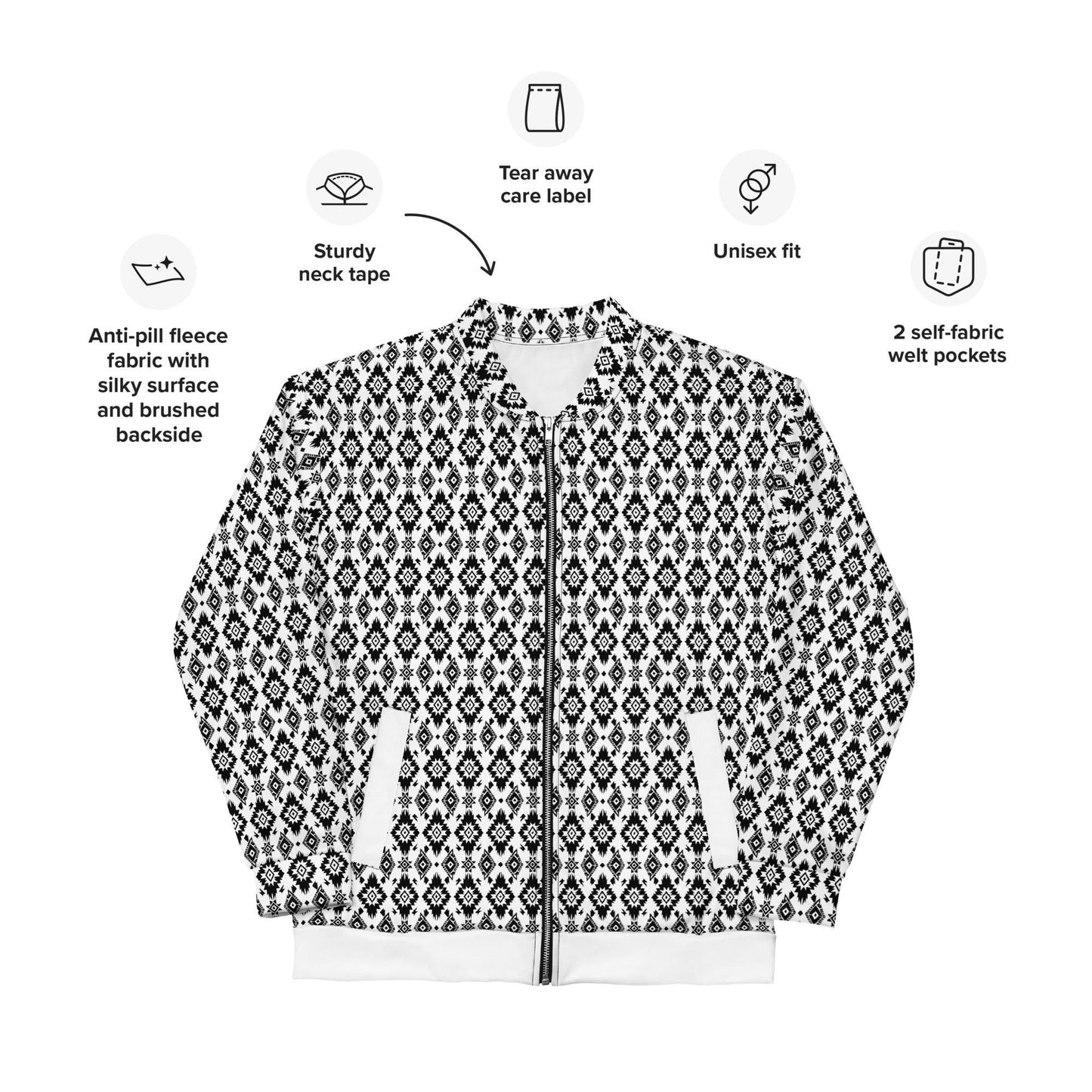 Men's Designer Bomber Jacket - Stylish and Customizable Design, Casual Streetwear, Unique Graphic Jacket for Men