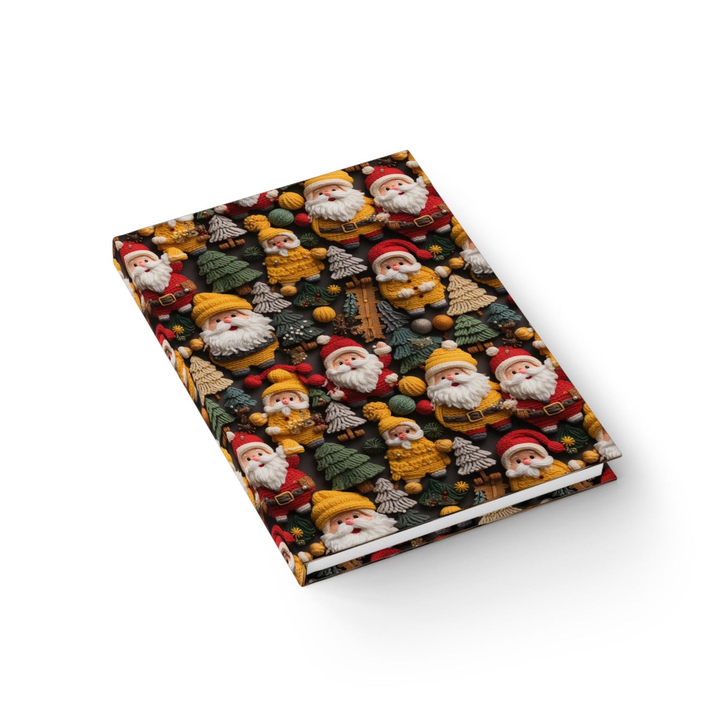 Festive Santa Journal - Perfect for Holiday Planning, Gift Lists, Christmas Memories, Journal Your Thoughts, Holiday Decor