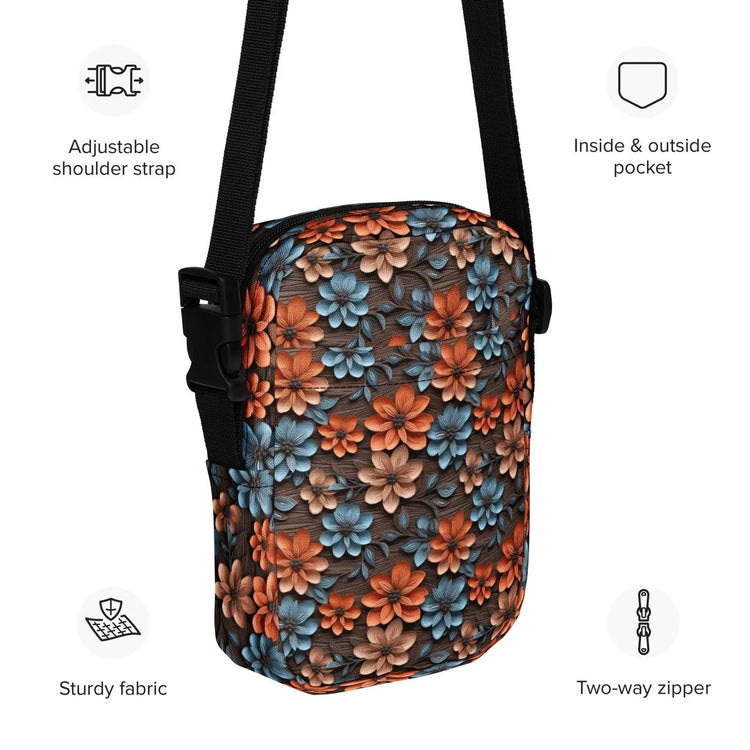 Utility Crossbody Bag – Stylish and Practical, Adjustable Strap, Versatile, Perfect for Travel, Work, or Everyday Use, Functional Bag The Aurora Touch