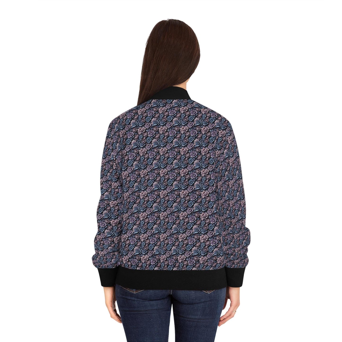 Chic Women's Bomber Jacket - Trendy Casual Wear, Fall Fashion, Street Style, Daily Chic, Layering Essential