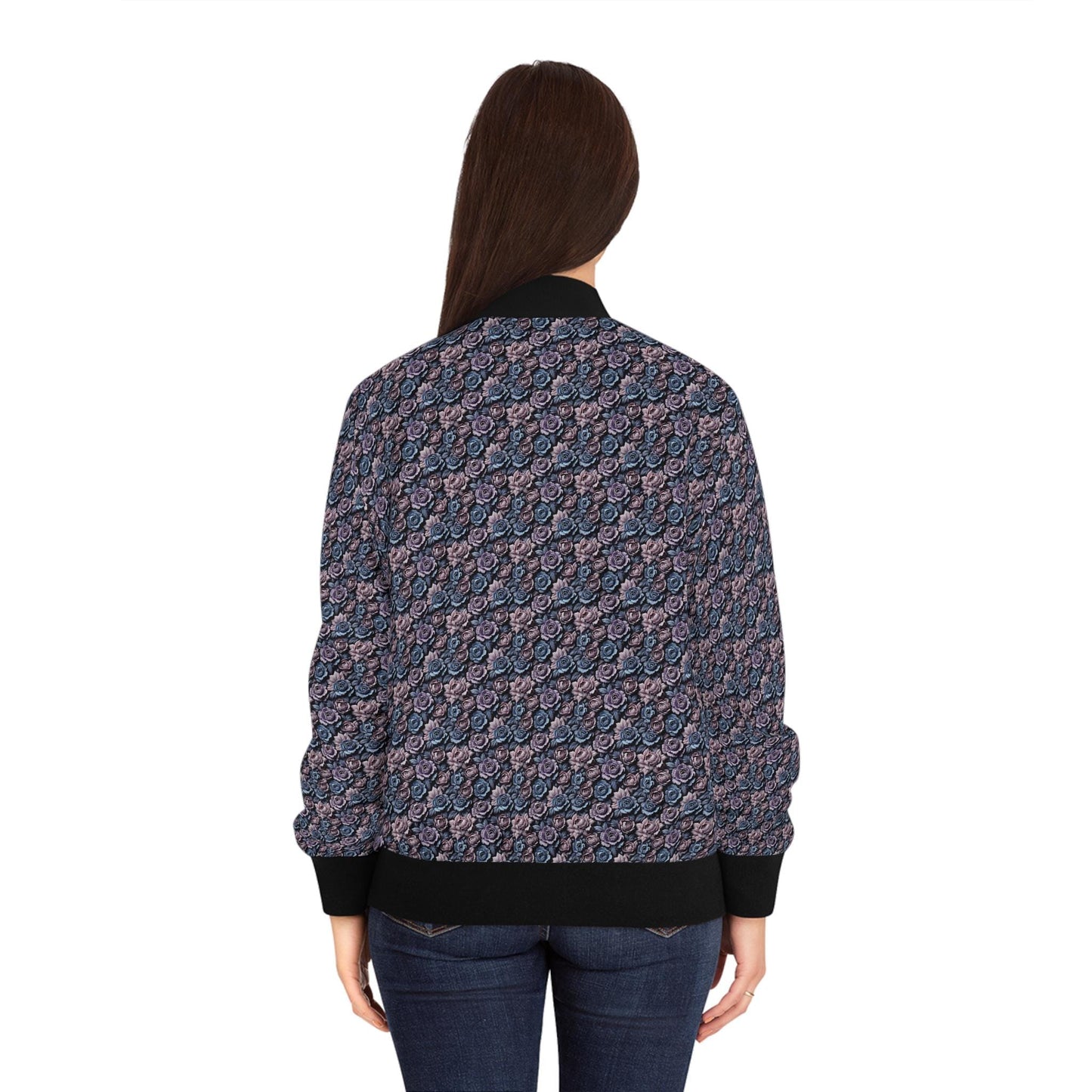 Chic Women's Bomber Jacket - Trendy Casual Wear, Fall Fashion, Street Style, Daily Chic, Layering Essential