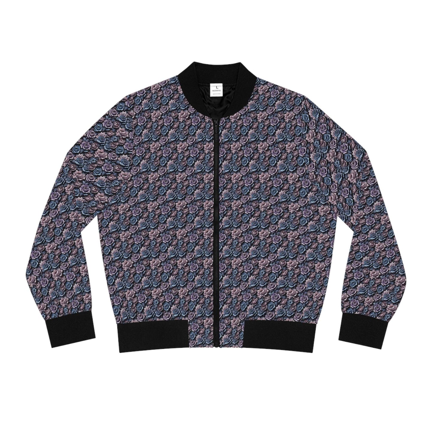 Chic Women's Bomber Jacket - Trendy Casual Wear, Fall Fashion, Street Style, Daily Chic, Layering Essential