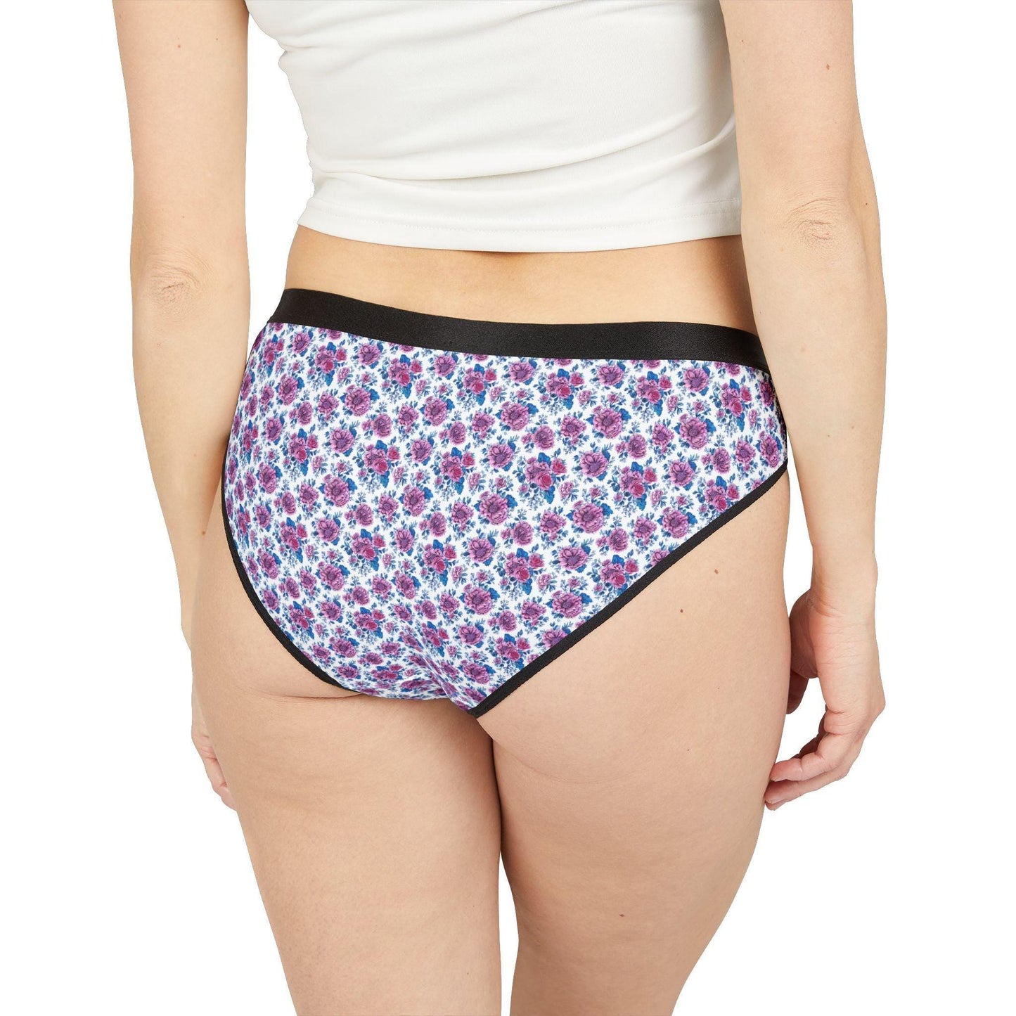 Floral Women's Underwear, Cute Floral Panties, Comfortable Underwear for Women, Gift for Her, Everyday Lingerie