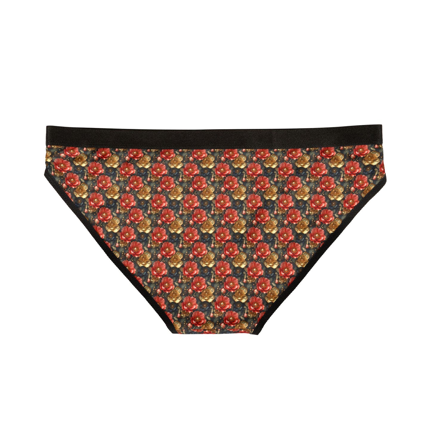 Floral Print Women's Underwear, Cute Daily Intimates, Gifts for Her, Anniversary, Valentines Day, Floral Lingerie Set