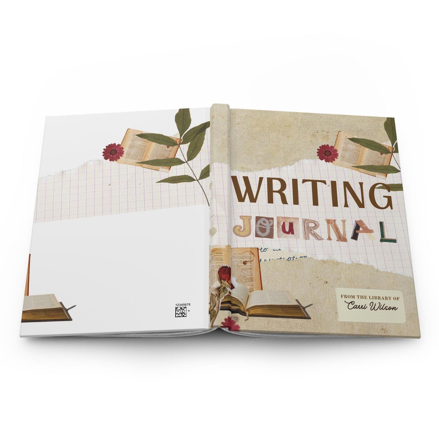 Creative Writing Personalized Journal for Inspiration, Perfect Gift for Writers, Artists, and Students - Celebrate Creativity!