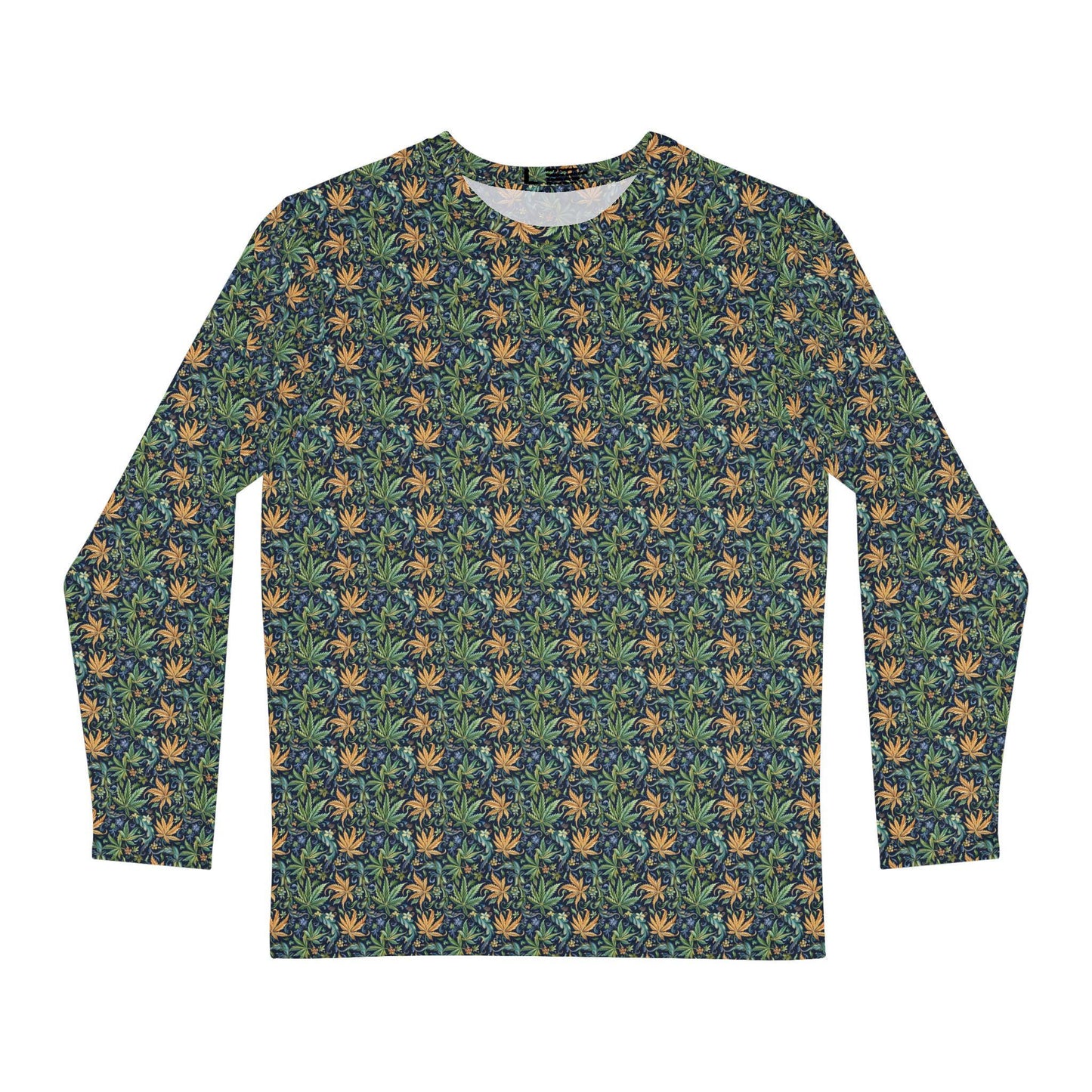 Tropical Vibe Men's Long Sleeve Shirt - Perfect for Beach Days, Casual Outings, Gift for Him, Summer Style, Relaxed Fit