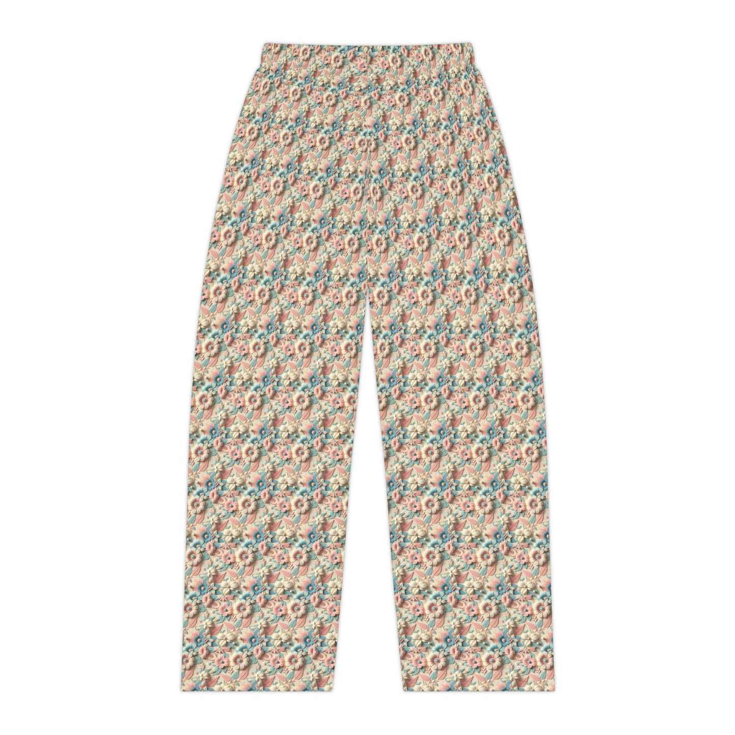Cozy Floral Women's Pajama Pants, Relaxing Sleepwear, Soft Lounge Pants, Perfect for Lounging and Gifting