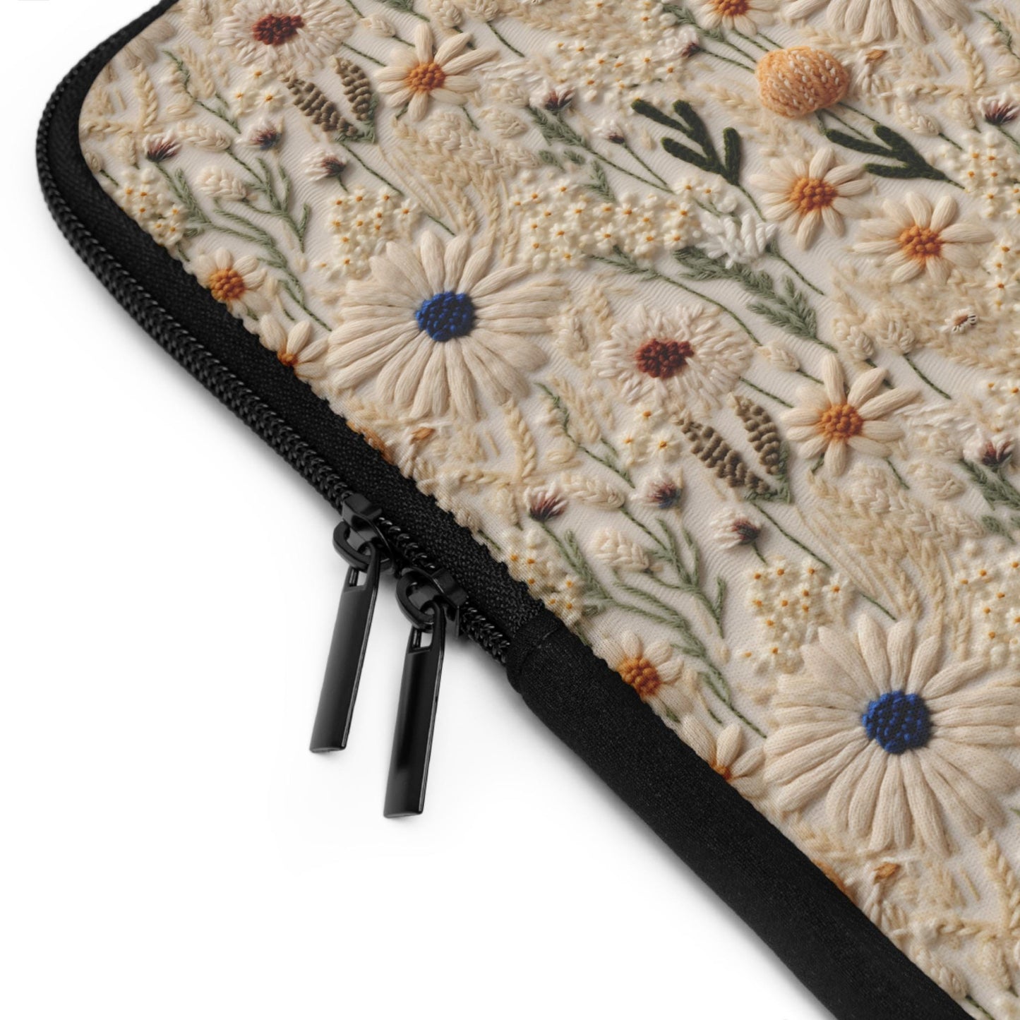 Floral Laptop Sleeve, Nature-Inspired Tech Case, Perfect Gift for Students, Eco-Friendly Accessory, Laptop Bag for Travel, Mother's Day Gift