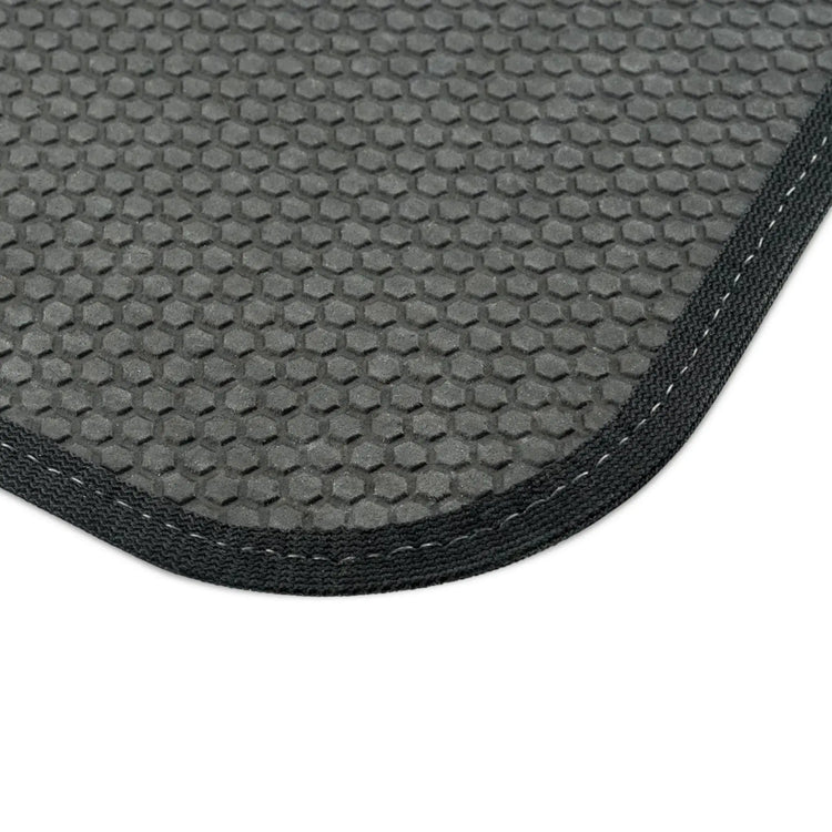 Floral Car Mats Set, Vibrant Auto Accessories, Unique Car Decor, Gift for Car Lovers, Stylish Floor Mats, Perfect for Road Trips