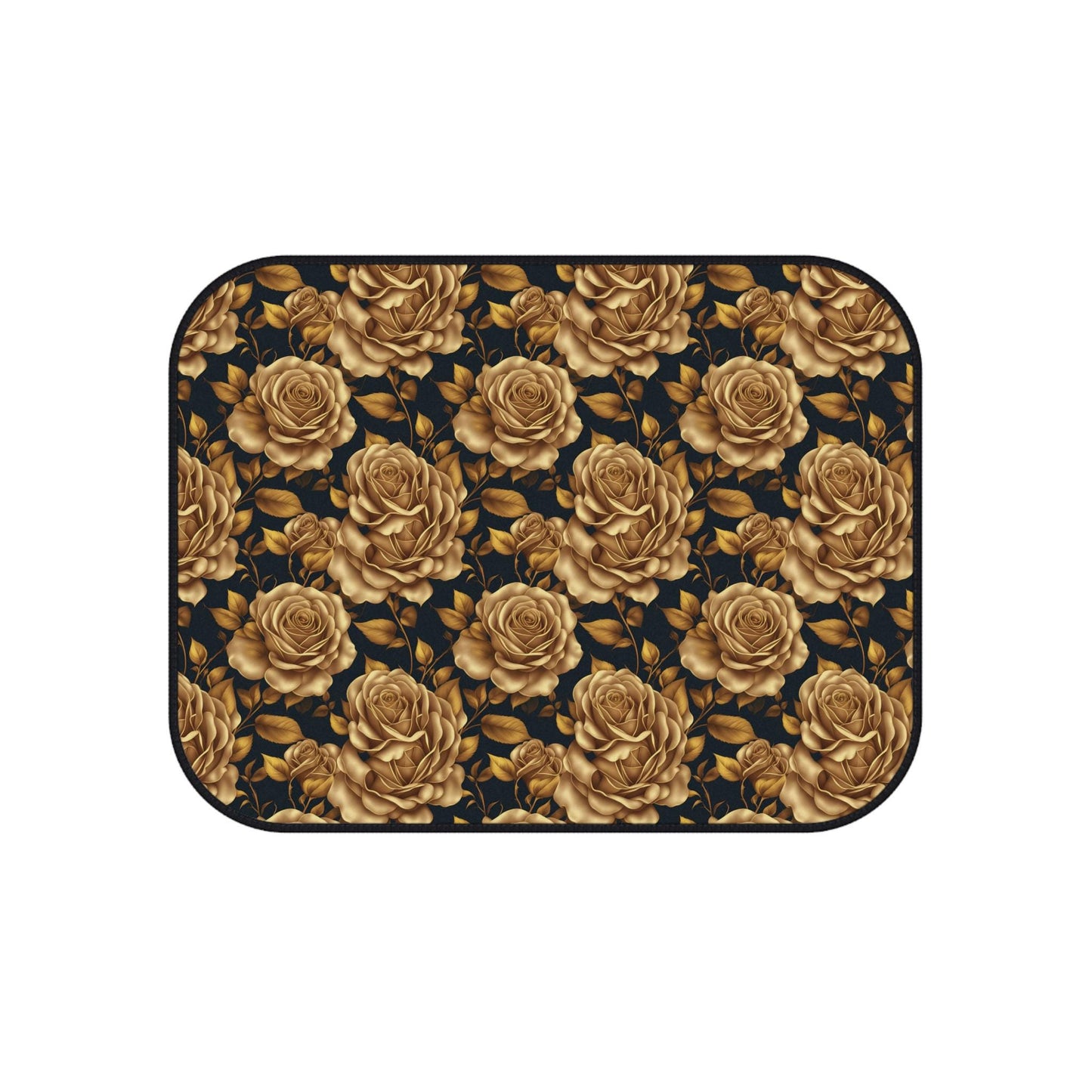 Elegant Floral Car Mats Set, Stylish Floor Mats for Cars, Vintage Rose Design for Home Decor, Unique Gift for Car Lovers, Car Accessories