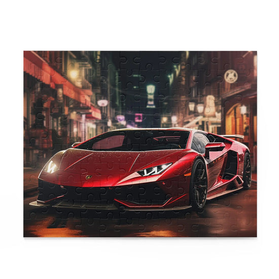 Lamborghini Puzzle (120, 252, 500-Piece) - Car Lover Gift, Automotive Decor, Family Game Night, Unique Wall Art, Birthday Present The Aurora Touch