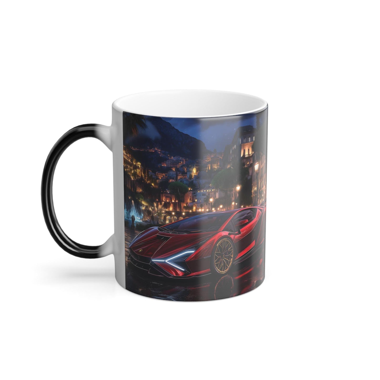 Color Morphing Mug: Perfect Gift for Car Enthusiasts, Unique Coffee Mug, Stylish Kitchen Decor, Birthday Gift, Personalized Drinkware