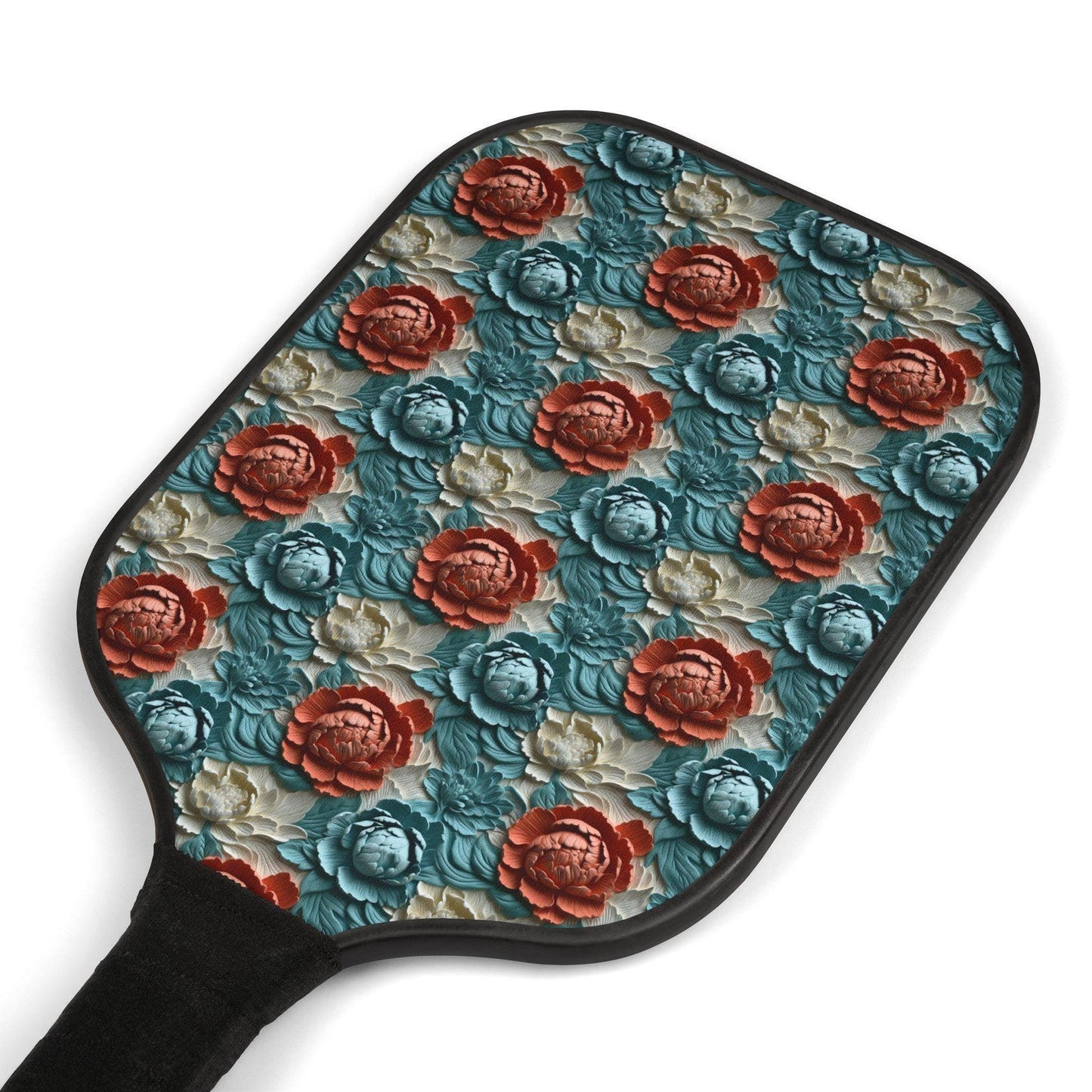 Stylish Pickleball Paddle Set, Fun Sports Gear for Pickleball Lovers, Unique Gift for Athletes, Outdoor Activity Kit, Vibrant Patterned