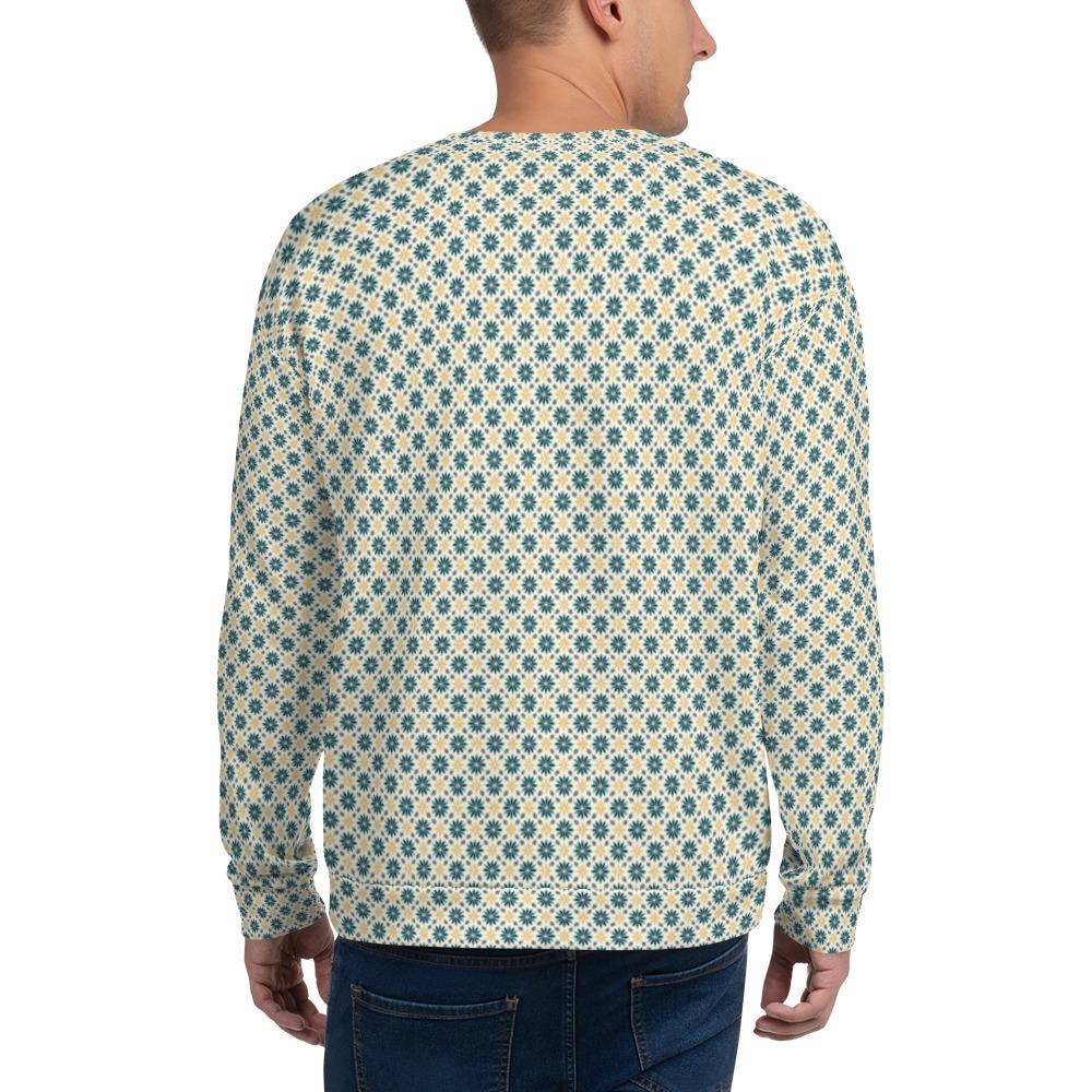 Men’s All-Over Print Casual Sweatshirt | Fashionable Unisex Pullover | Trendy Graphic Hoodie | Cozy, Comfortable & Stylish Sweatshirt
