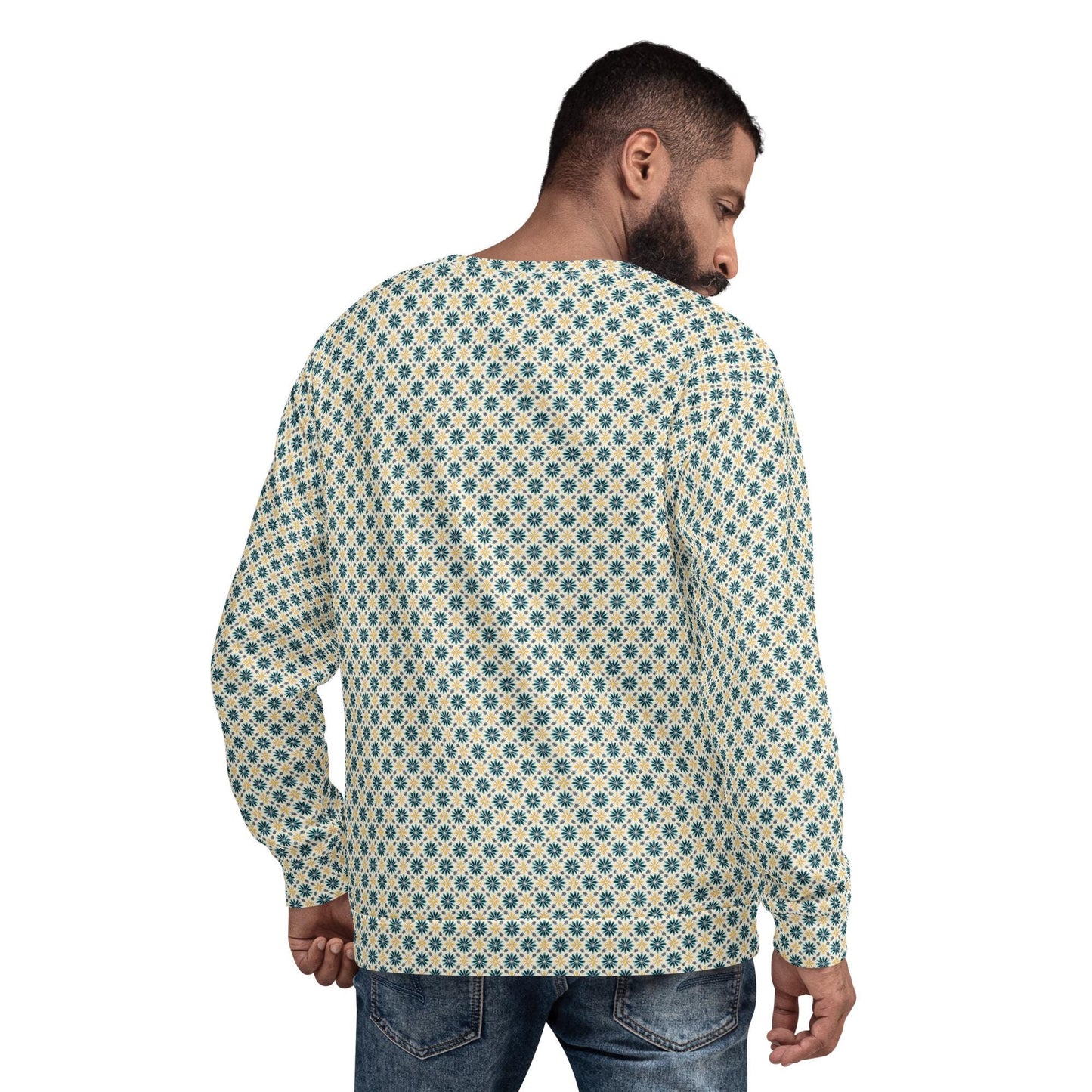 Men’s All-Over Print Casual Sweatshirt | Fashionable Unisex Pullover | Trendy Graphic Hoodie | Cozy, Comfortable & Stylish Sweatshirt