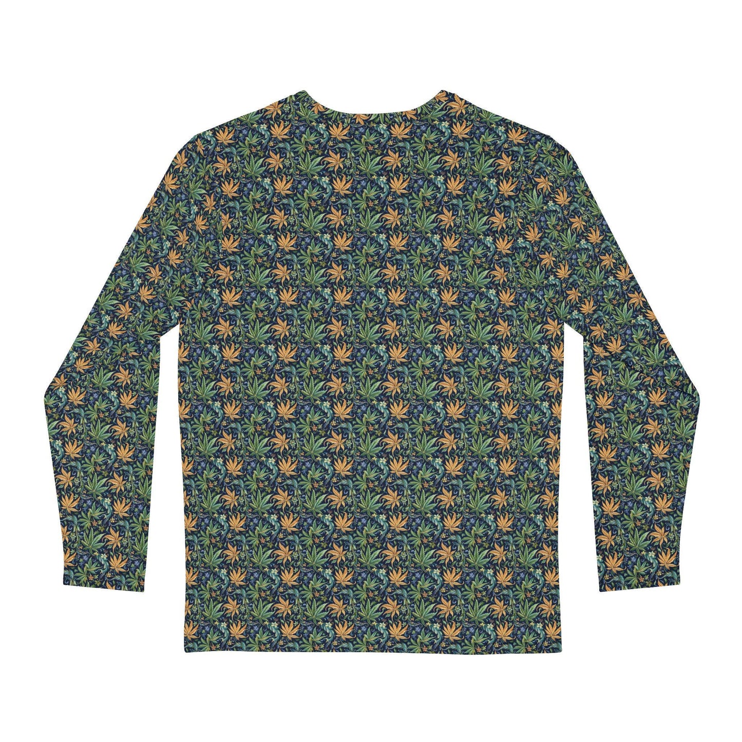Tropical Vibe Men's Long Sleeve Shirt - Perfect for Beach Days, Casual Outings, Gift for Him, Summer Style, Relaxed Fit