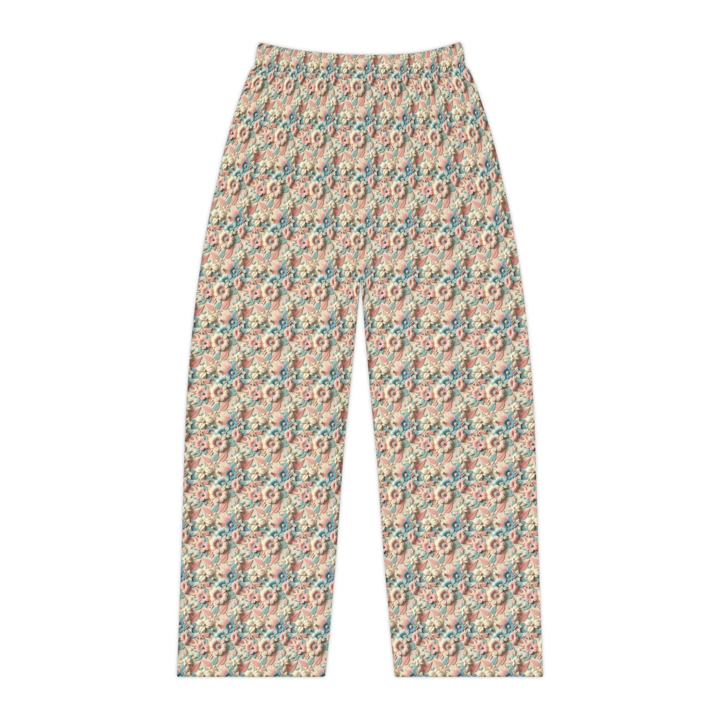 Cozy Floral Women's Pajama Pants, Relaxing Sleepwear, Soft Lounge Pants, Perfect for Lounging and Gifting