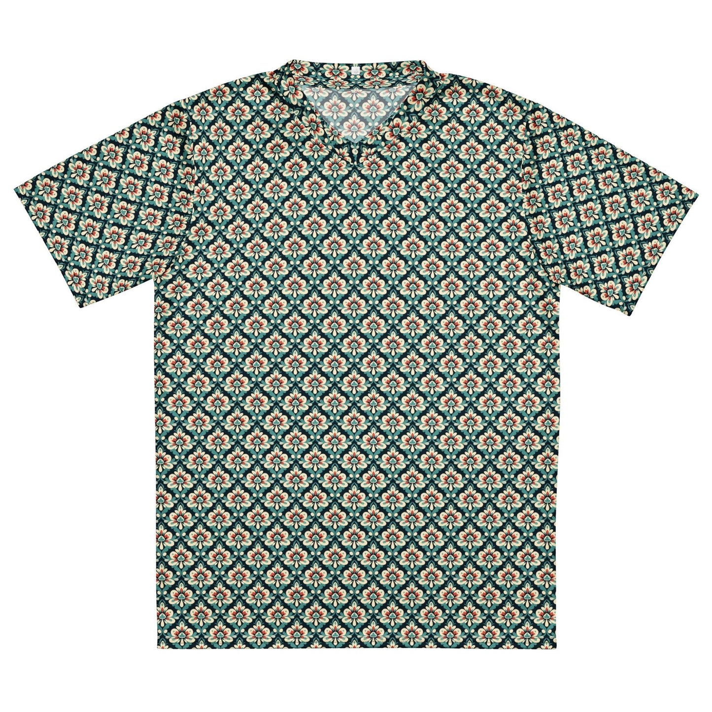 Eco-Friendly Men's All-Over Print Jersey T-Shirt – Stylish, Sustainable Fashion for Every Wardrobe