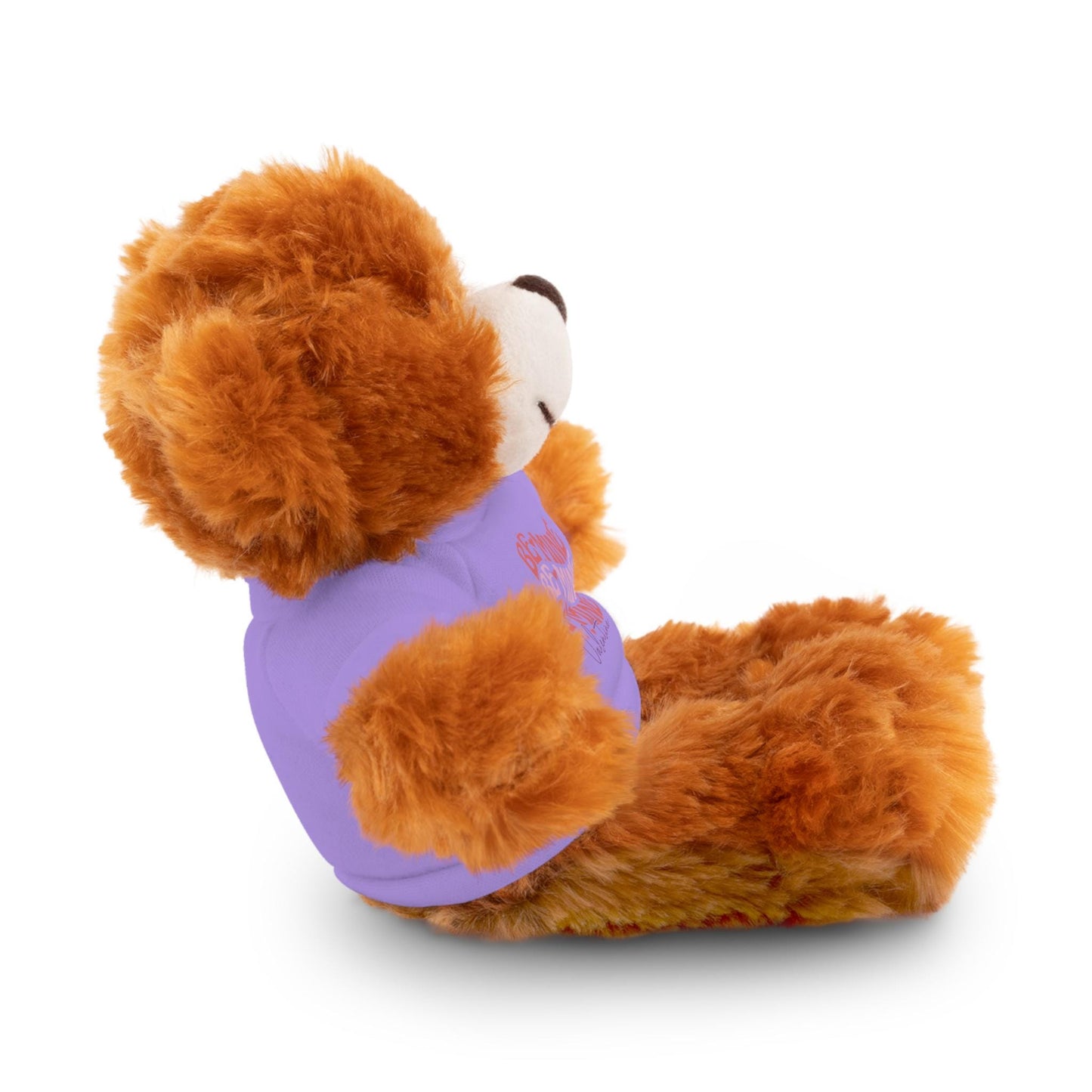 Customizable Stuffed Animals, Perfect Gift for Valentine's Day, Cute Bear with Tee, Plush Toy for Kids, Loveable Keepsake