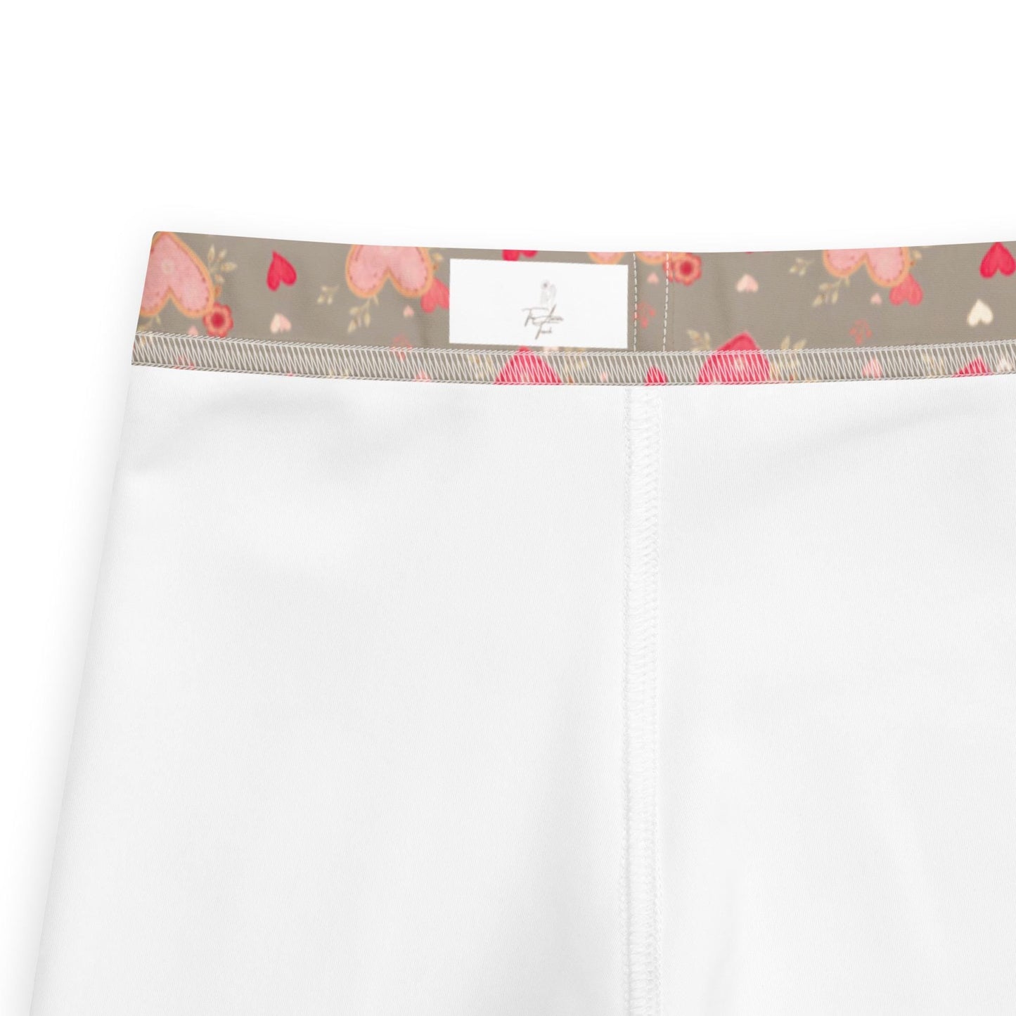 Valentine's Heart All Over Print Kids Leggings – Soft & Comfy Love-Themed Leggings for Girls – Cute Gift Idea for Valentine's Day