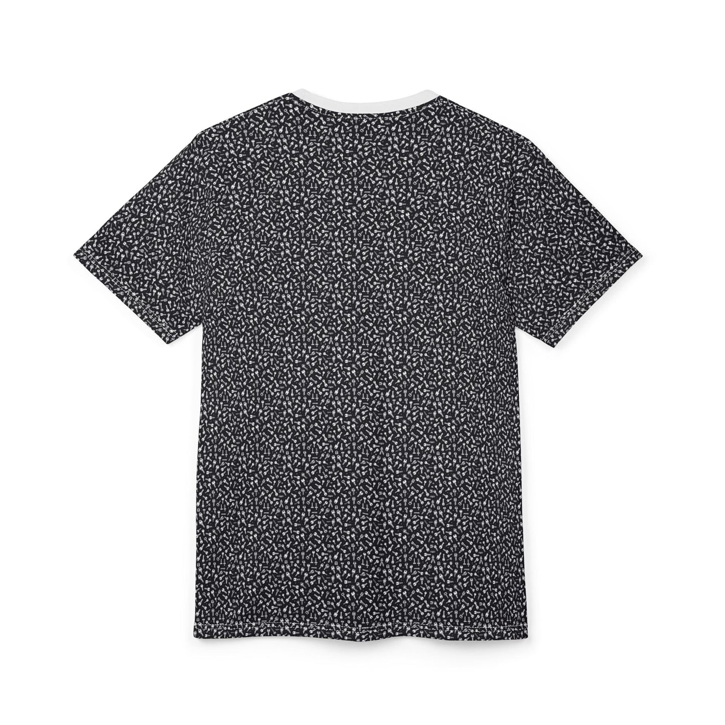 Stylish Men's Cut & Sew Tee, Casual Wear, Great for Everyday, Patterns, Trendy Fashion, Gift for Him