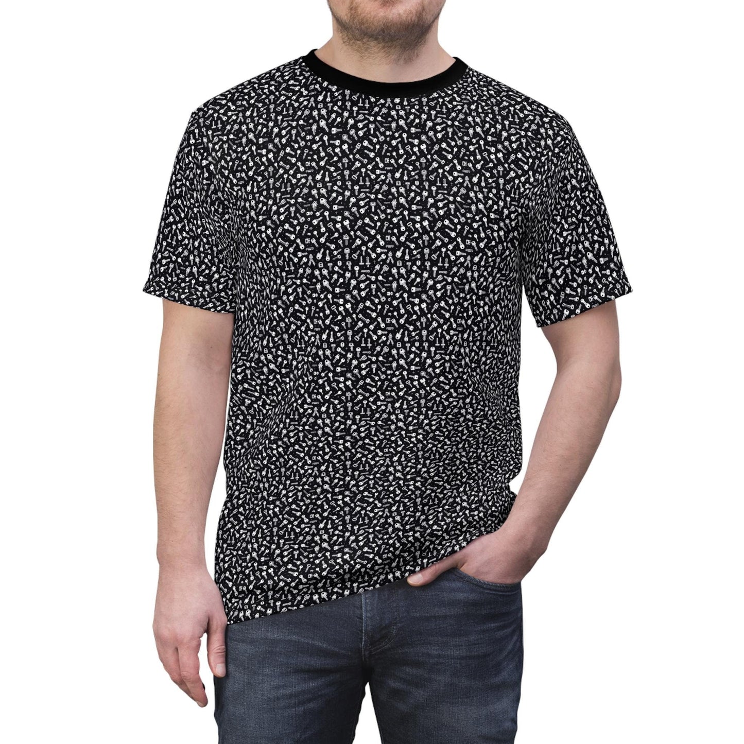 Stylish Men's Graphic Tee, Trendy Casual Wear, Comfortable Everyday Shirt, Unique Gift for Him, Perfect for Summer