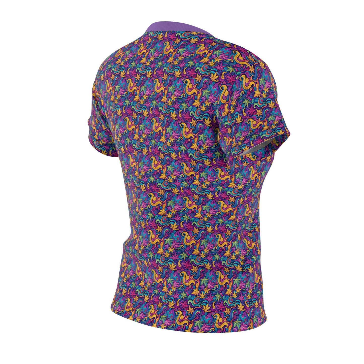 Vibrant Floral Women's Tee - Colorful Patterned Top for Casual Outings, Summer Fashion, Gift for Her, Comfortable Wear, Unique Style