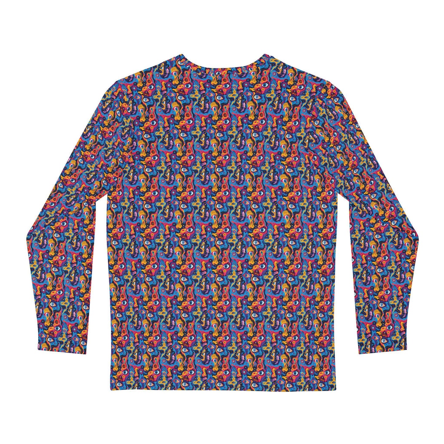 Vibrant Artistic Long Sleeve Shirt - Perfect for Musicians, Festivals, Gift, Casual Wear, Concerts, Parties