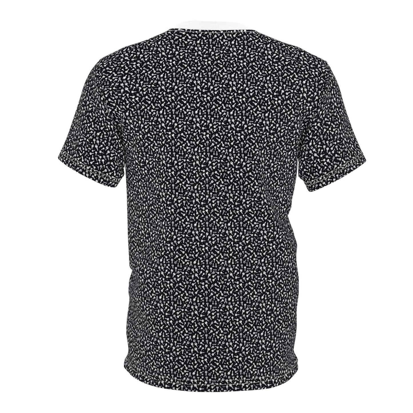 Stylish Men's Cut & Sew Tee, Casual Wear, Great for Everyday, Patterns, Trendy Fashion, Gift for Him