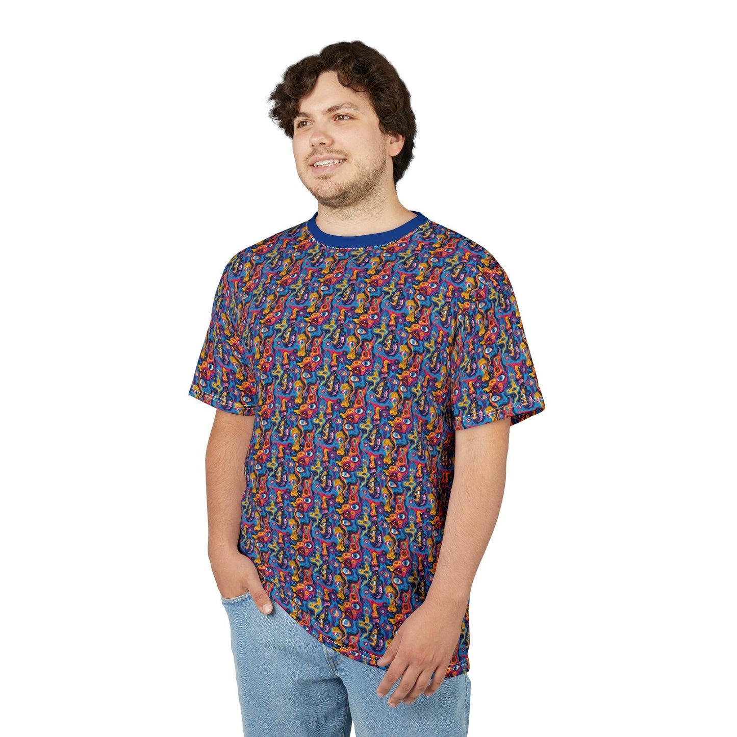 Vibrant Music-Themed Unisex Tee, Colorful Music Notes Shirt, Perfect for Musicians, Concerts, Festivals, Gifts for Music Lovers, Everyday
