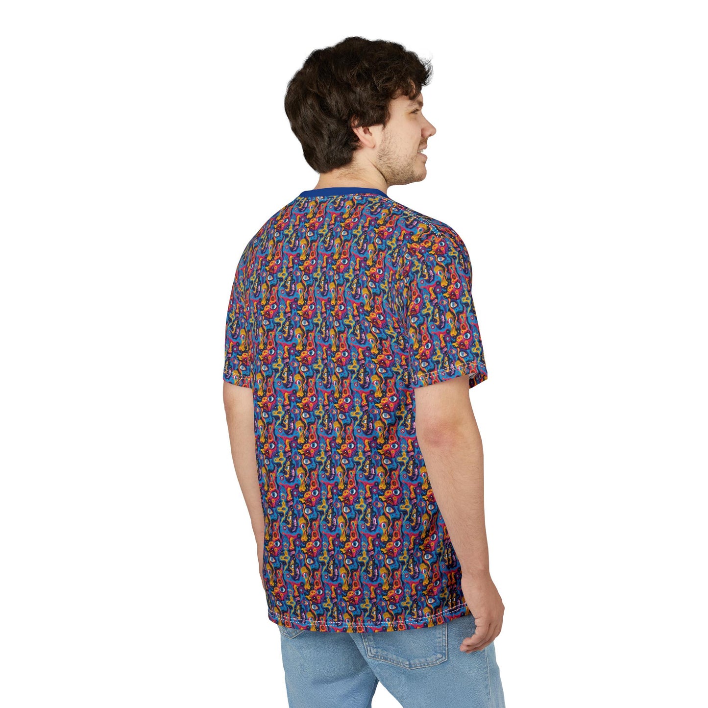 Vibrant Music-Themed Unisex Tee, Colorful Music Notes Shirt, Perfect for Musicians, Concerts, Festivals, Gifts for Music Lovers, Everyday