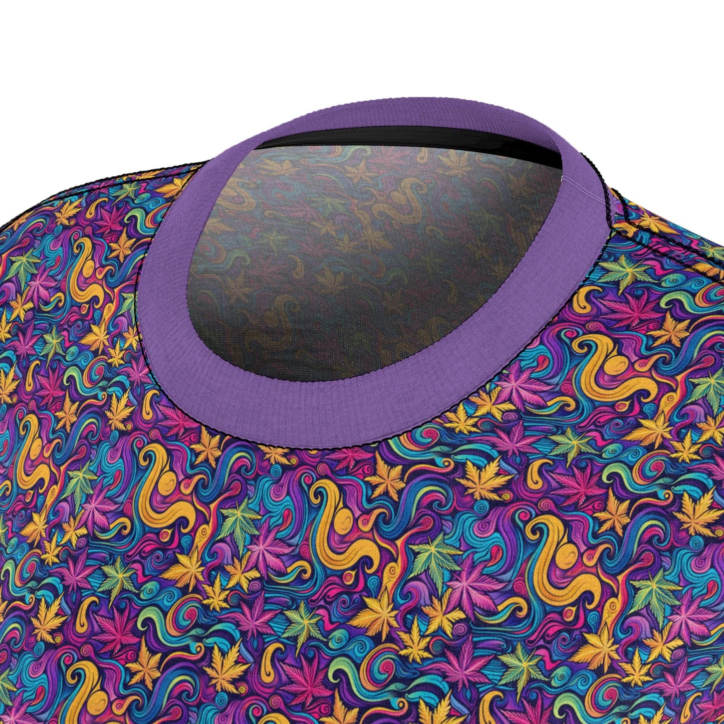 Vibrant Floral Women's Tee - Colorful Patterned Top for Casual Outings, Summer Fashion, Gift for Her, Comfortable Wear, Unique Style