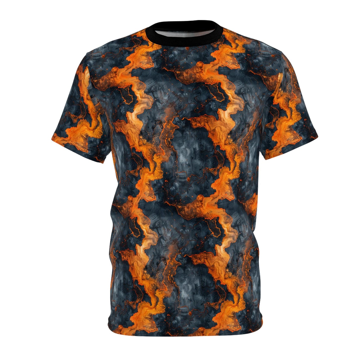 Vibrant Abstract Men's Cut & Sew Tee, Unique Graphic T-Shirt for Art Lovers, Gift for Creative Minds, Festival Wear, Summer Fashion