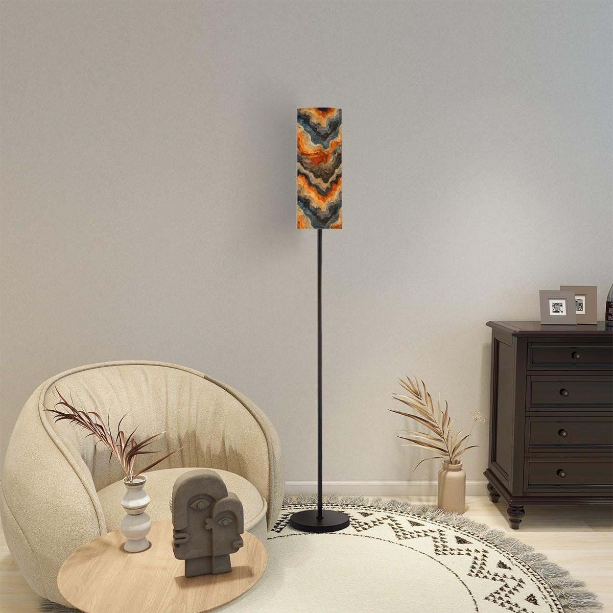Floor Lamp Modern Standing Lamp (Made in USA), Designer Fashion Bedroom Living Hallway Light, Home Decor