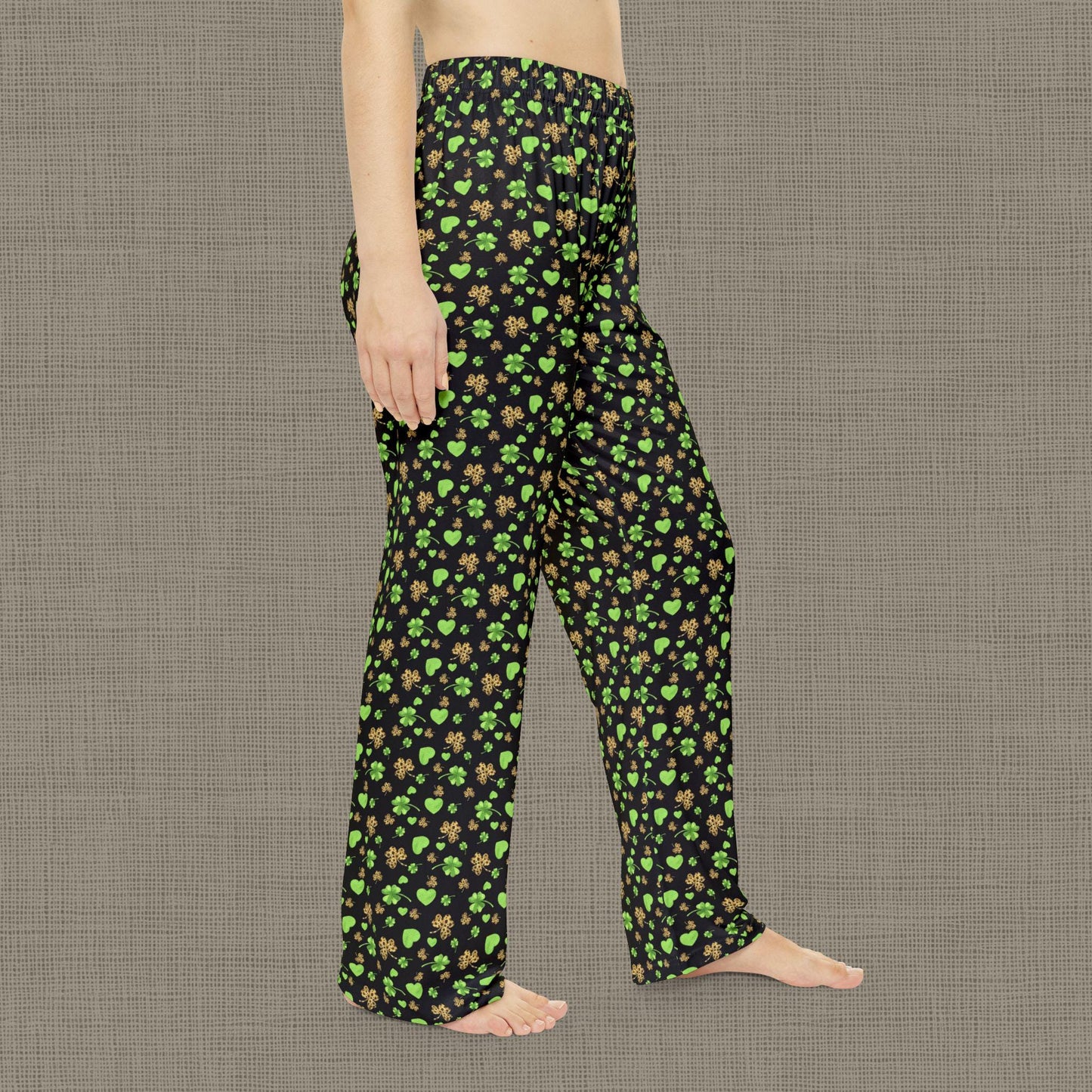 Cozy Floral Women's Pajama Pants | Comfy Sleepwear, Lounge Pants, Gifts for Her, Relaxation, St. Patrick's Day