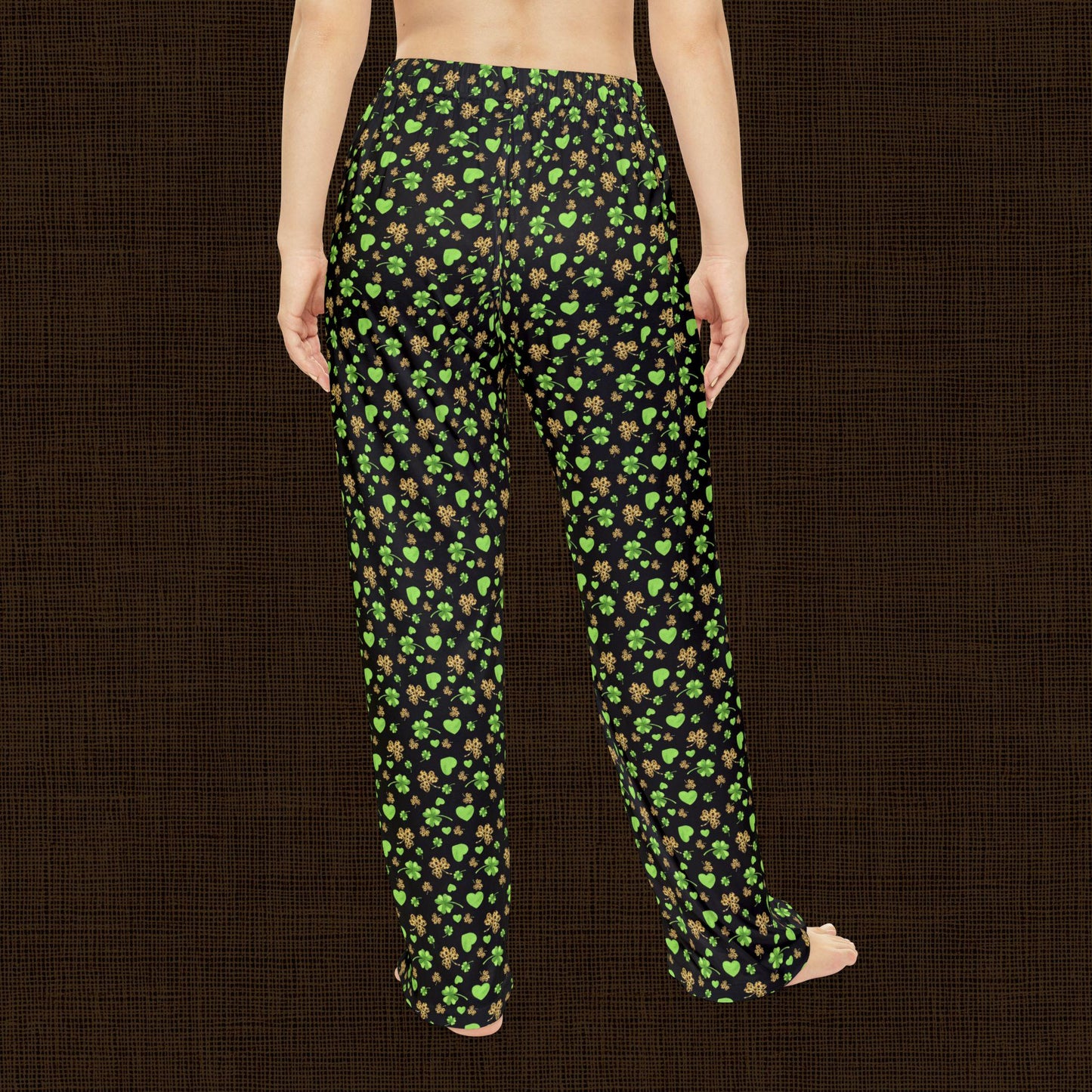 Cozy Floral Women's Pajama Pants | Comfy Sleepwear, Lounge Pants, Gifts for Her, Relaxation, St. Patrick's Day
