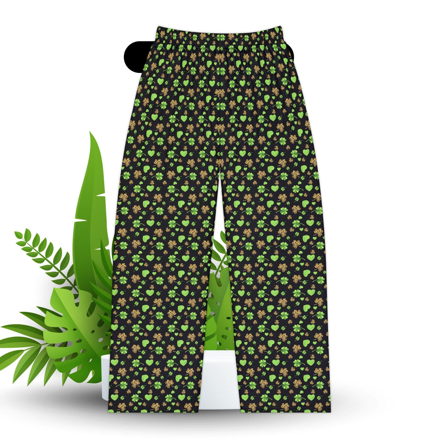 Cozy Floral Women's Pajama Pants | Comfy Sleepwear, Lounge Pants, Gifts for Her, Relaxation, St. Patrick's Day