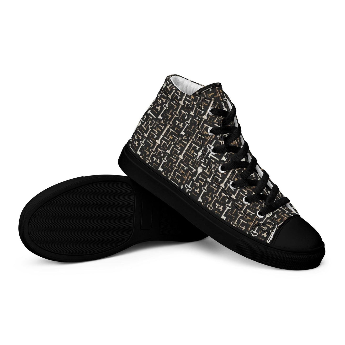 Geometrical Men's High-Top Fashion Shoes | Trendy Urban Streetwear Sneakers | Bold & Unique Design | Limited Edition