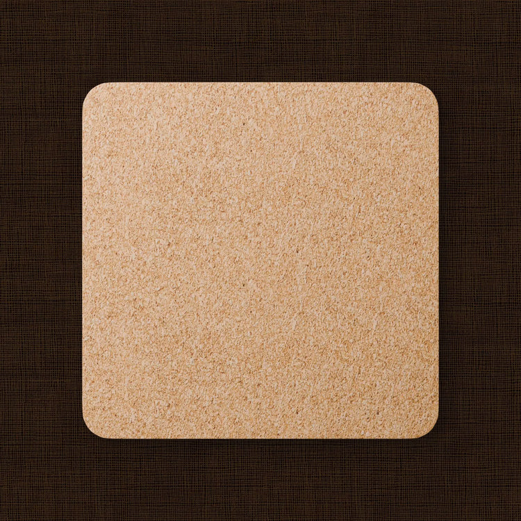 Celestial Floral Cork Coaster Set, Rustic Kitchen Decor, Earthy Home Accents, Nature Lover Gift, Astrology Coasters