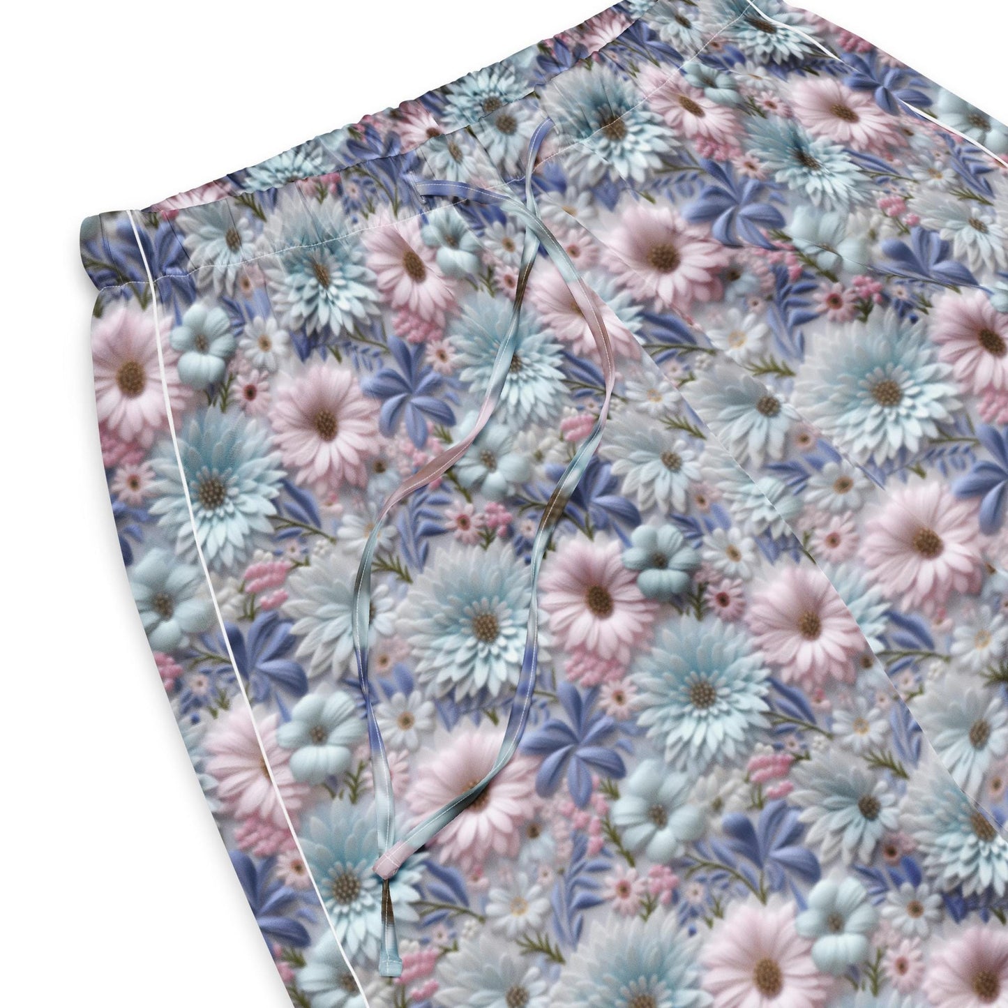 3D Floral Pajama Pants for Women β Spring Soft Lounge Pants β Comfort Sleepwear β Cute Printed PJ Bottoms β Cozy Elastic Waist Pants