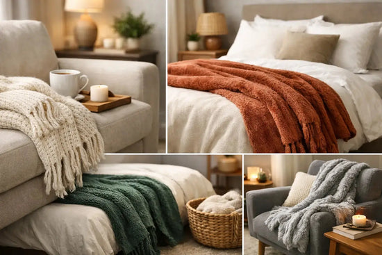 Cozy Throw Blankets Online for Every Room